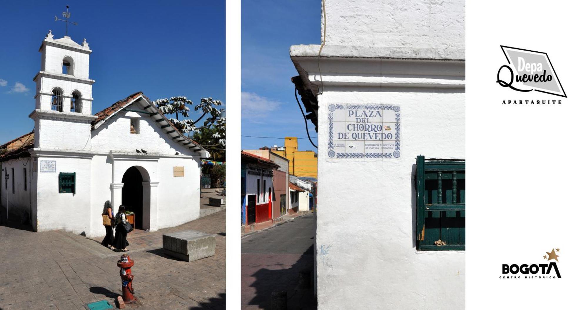 Depa Quevedo - Trendy Revamped Flat - Exceptional Spot In Bogota'S Historic Colonial Square - Candelaria Экстерьер фото